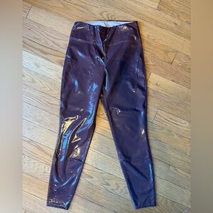 Heroine Sport Glossy Brown Leggings